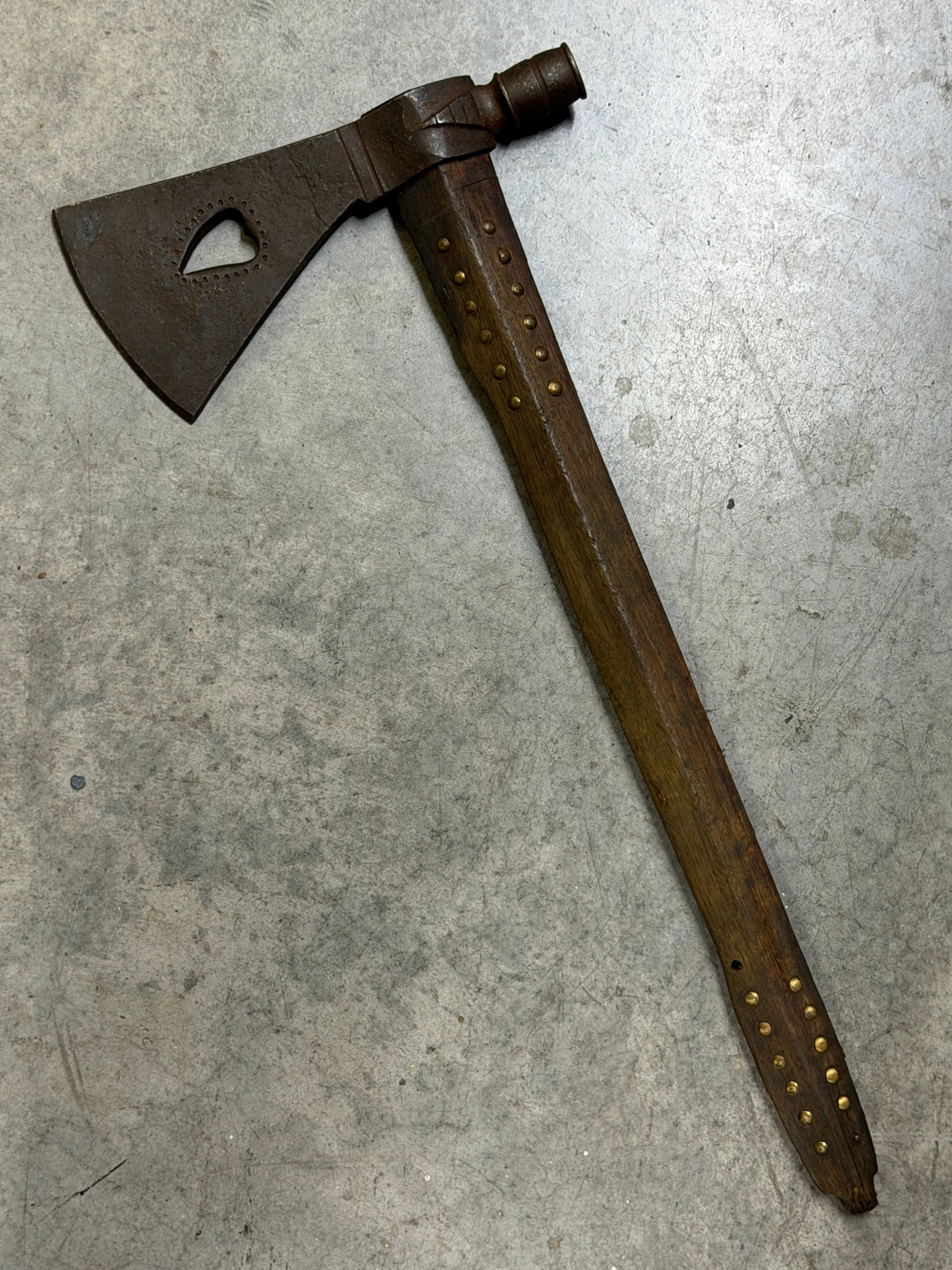 Scarce 1800s Native American Lakota Indians Smoking Pipe Tomahawk (1 of 9)
