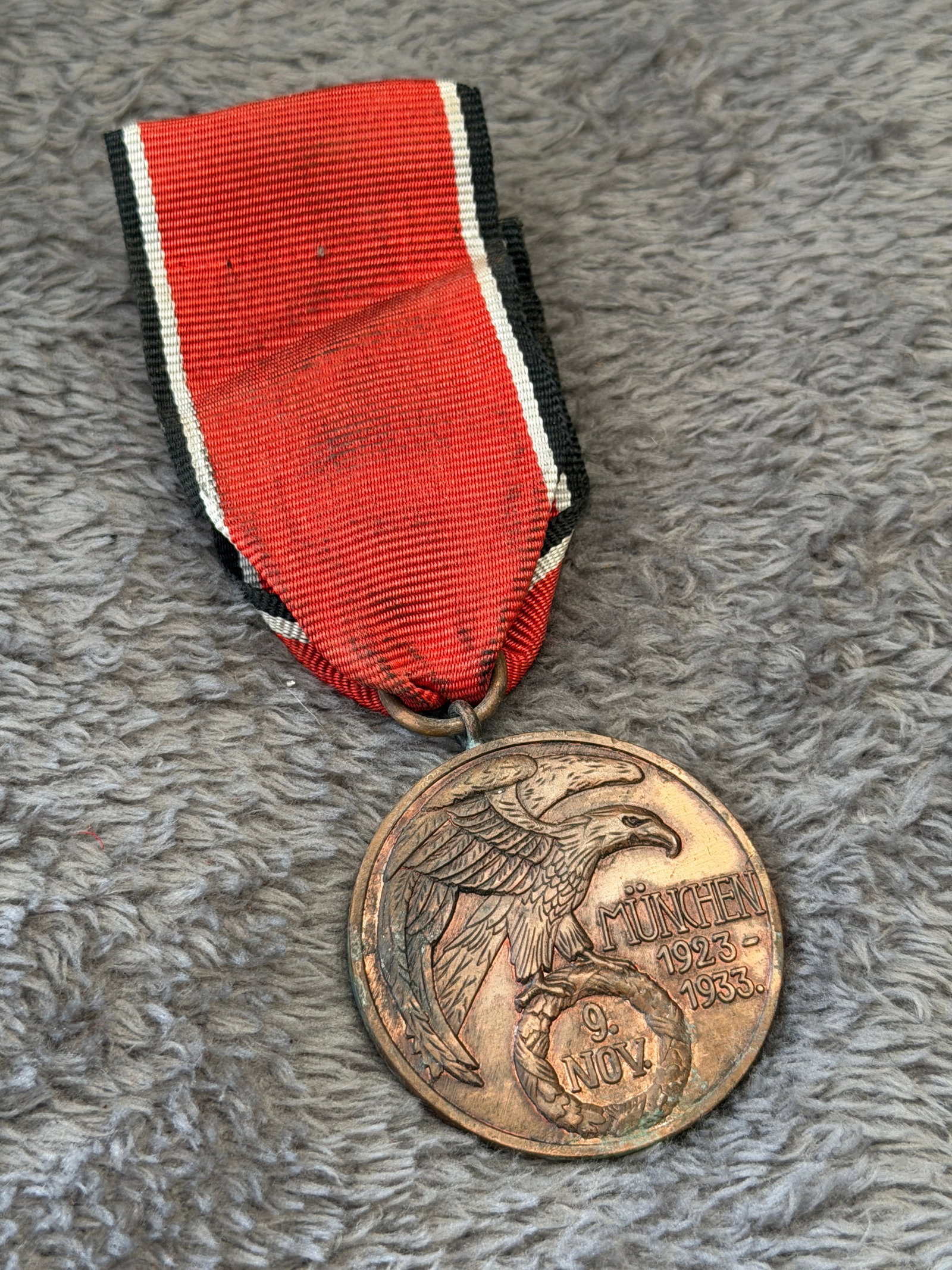 WWII German Munich 1923–1933 Commemorative Medal (9 November) (1 of 4)