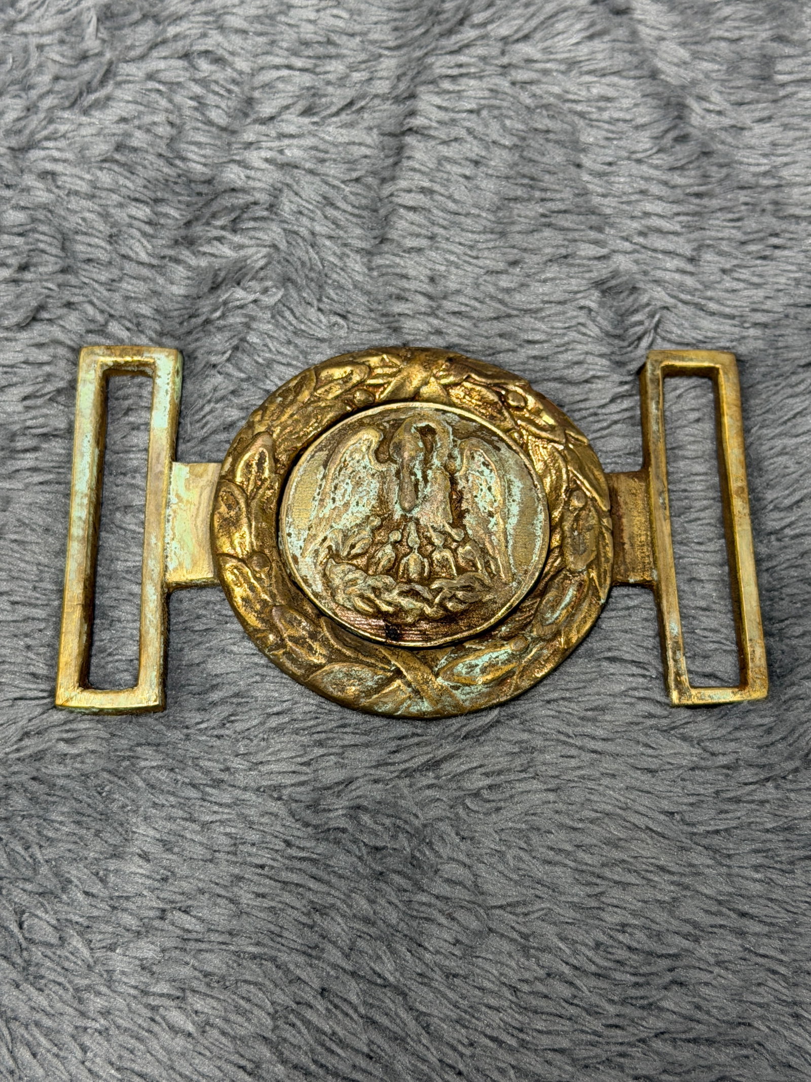 Civil War Confederate CSA Louisiana State Seal Sword Belt Plate Buckle (1 of 6)