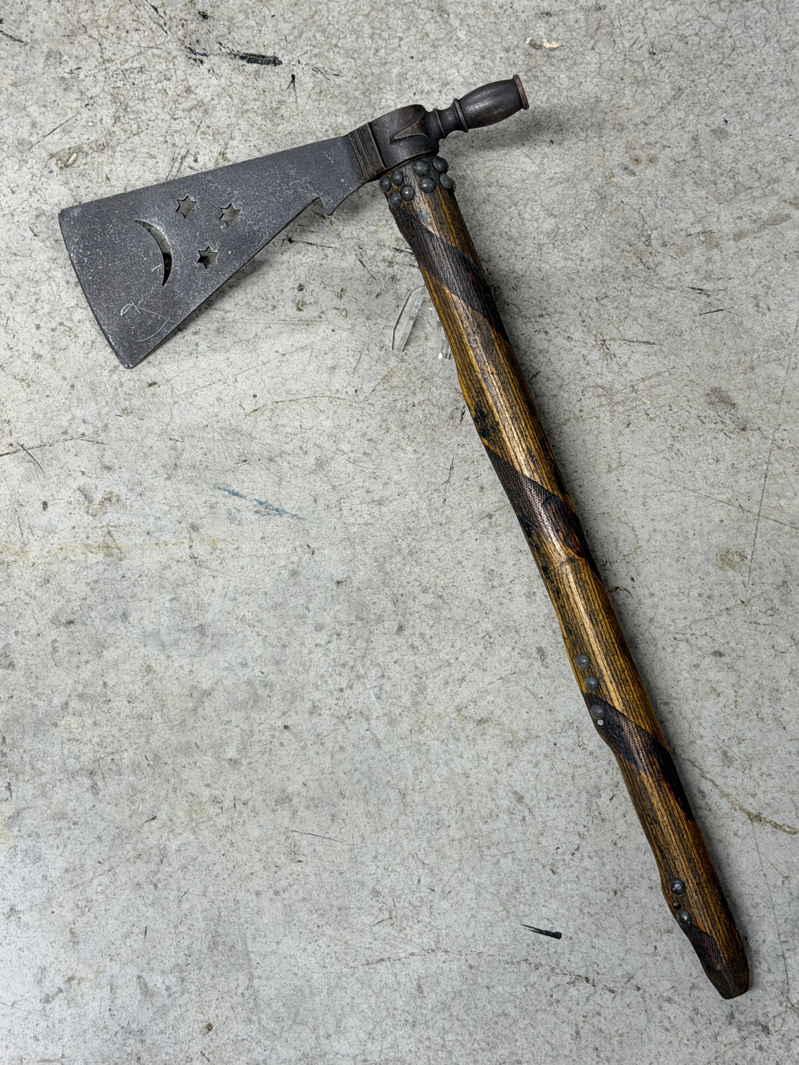 19th Century Native American Ceremonial Pipe Tomahawk (1 of 10)
