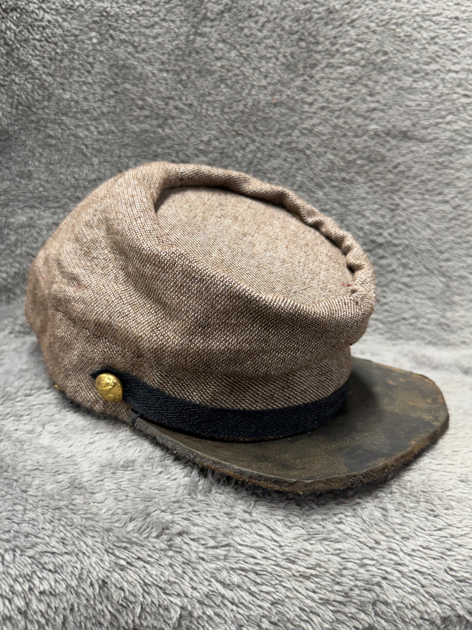 Civil War Alabama Volunteer Corps Kepi Cap Hat AVC Eagle Buttons Confederate Era (1 of 9)