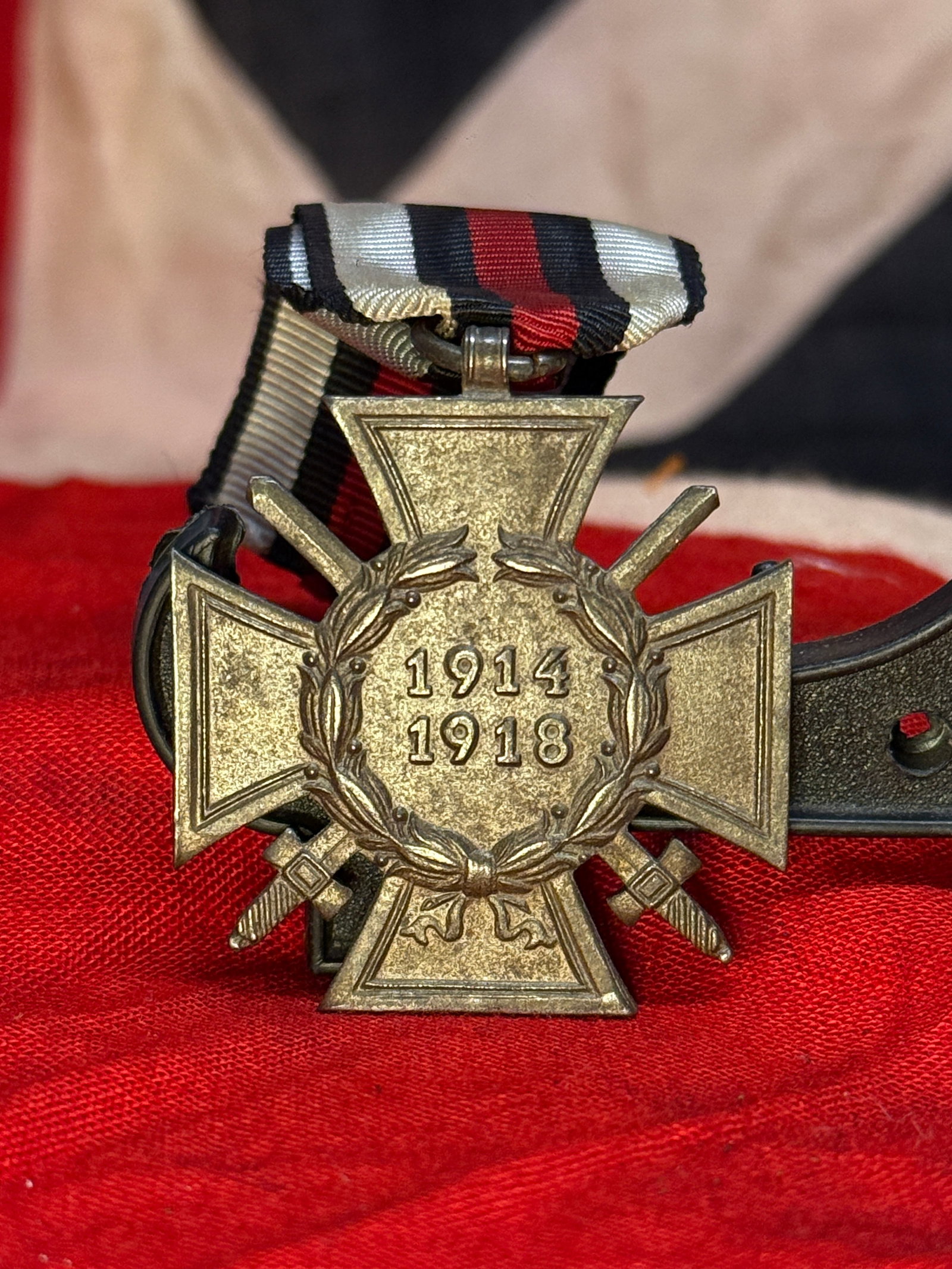 WWI German Honor Cross of the World War 1914–1918 with Swords (1 of 4)