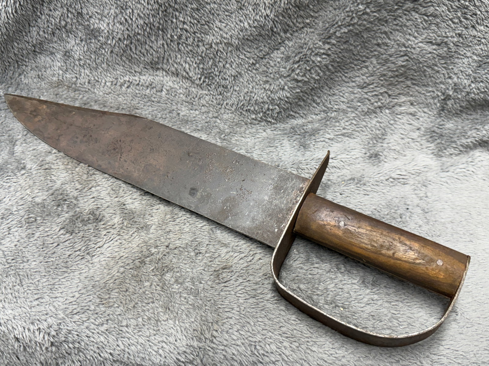 Civil War Confederate CSA Boyle & Gamble & McAfee 1861 D-Guard Fighting Bowie Knife (1 of 7)