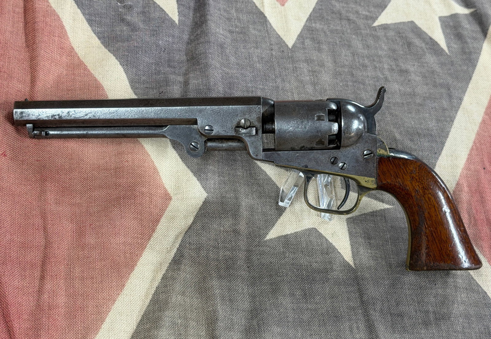 Civil War Colt Model 1851 Navy Percussion Revolver – Matching Serial No. 202583 with Naval Battle (1 of 12)