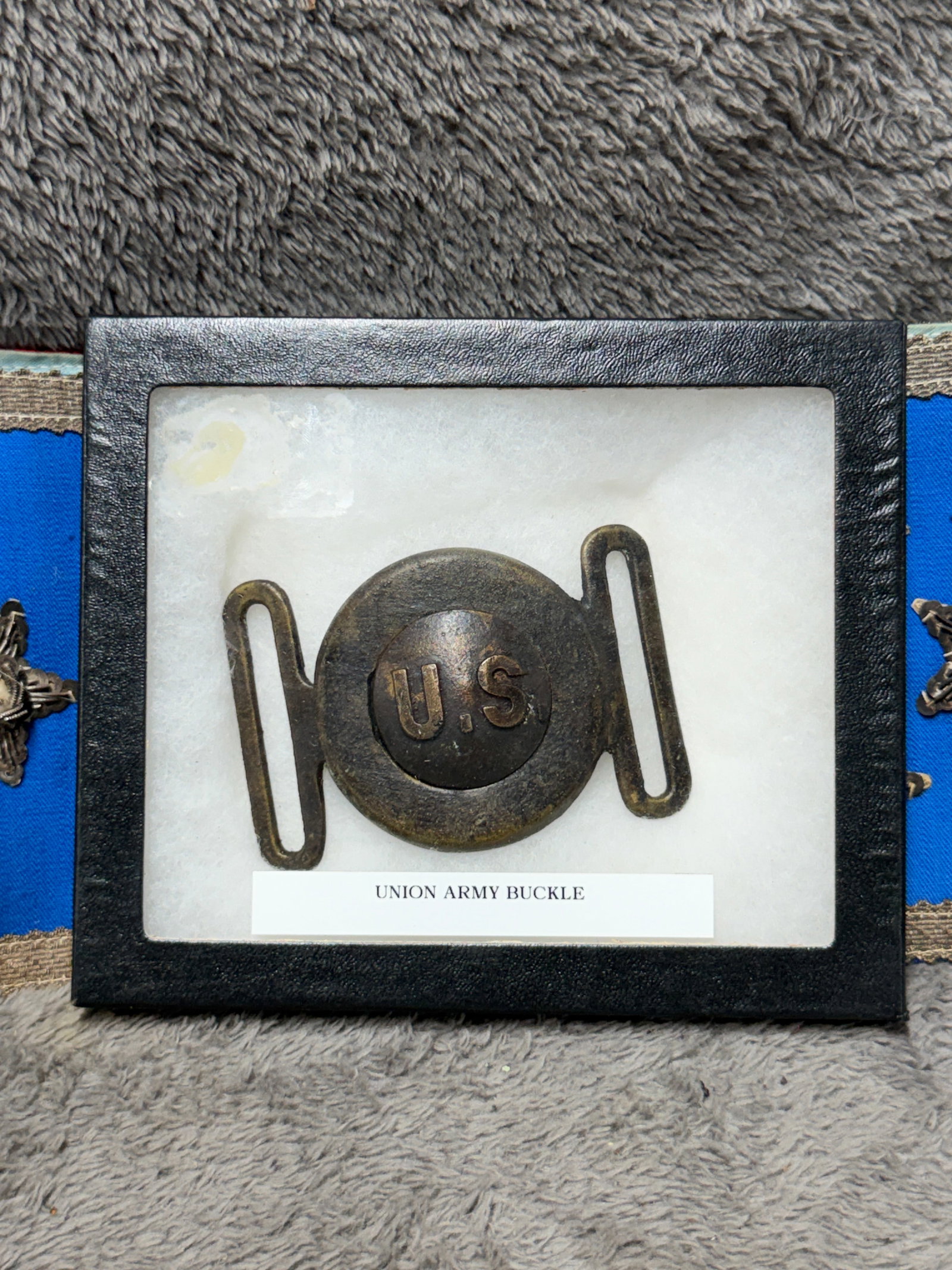 1864 Civil War Union Army U.S. Two-Piece Belt Plate Buckle – Dated 1864 (1 of 9)