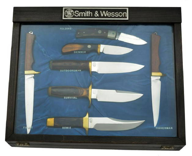 Smith & Wesson Knives Designed By Blackie Collins.