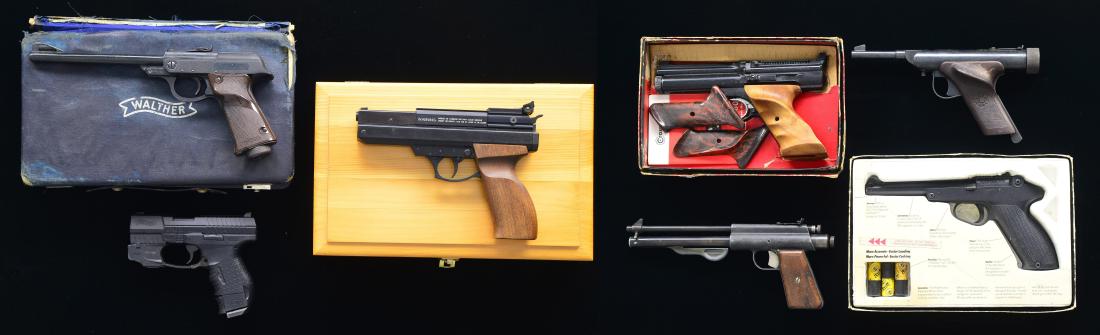 7 Air Pistols Apr 02 19 Poulin Antiques Auctions In Me 7 Air Pistols Apr 02 19 Poulin Antiques Auctions In Me