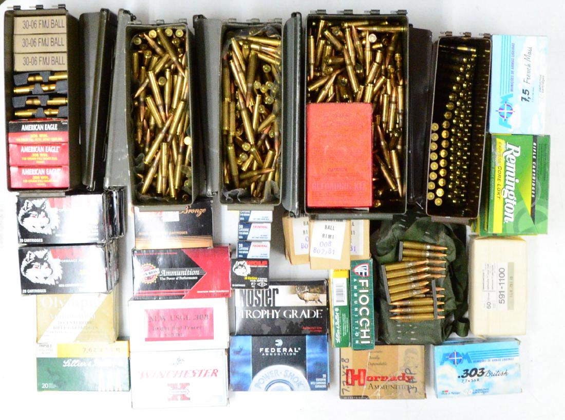 MILITARY BASED 30 CAL. CARTRIDGES.