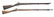 2 CIVIL WAR ERA MUSKETS.
