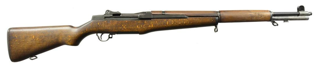 CAI M1 RIFLE.: Cal. 30-06. S# M1P18392. Bbl. 24". Rifles were assembled on newly mfg. receivers by Century Arms Int. from surplus parts, largely from Italy & Denmark. Receiver marked on left side “M-1 RIFLE CAL. 3