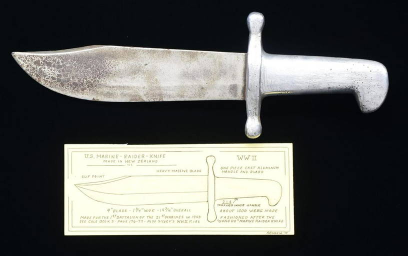 Wwii Marine Raider Knife.