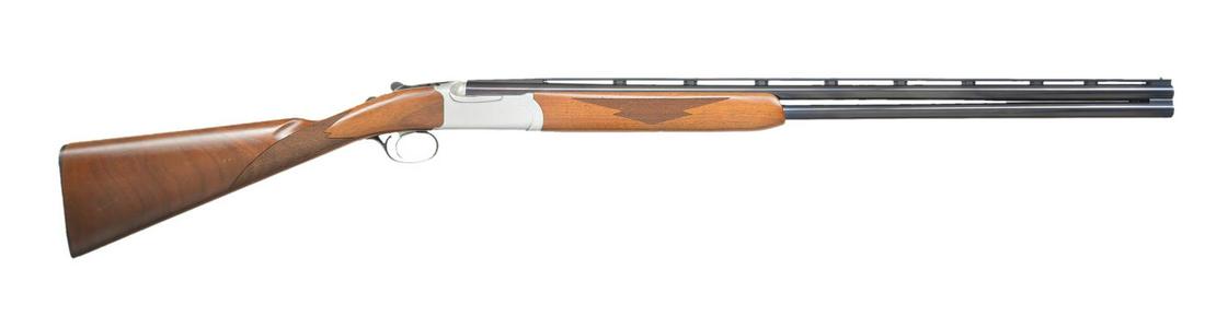 RUGER RED LABEL ENGLISH FIELD O/U SHOTGUN.: Cal. 28 Ga., 2 3/4". S# 420-08043. Bbls. 28" VR w/ open side ribs. Brass front bead. Interchangeable chokes; full set of 6 includes 2 Full, 1 Mod., 1 IC. & 2 Skeet tubes. Stainless steel boxlock actio