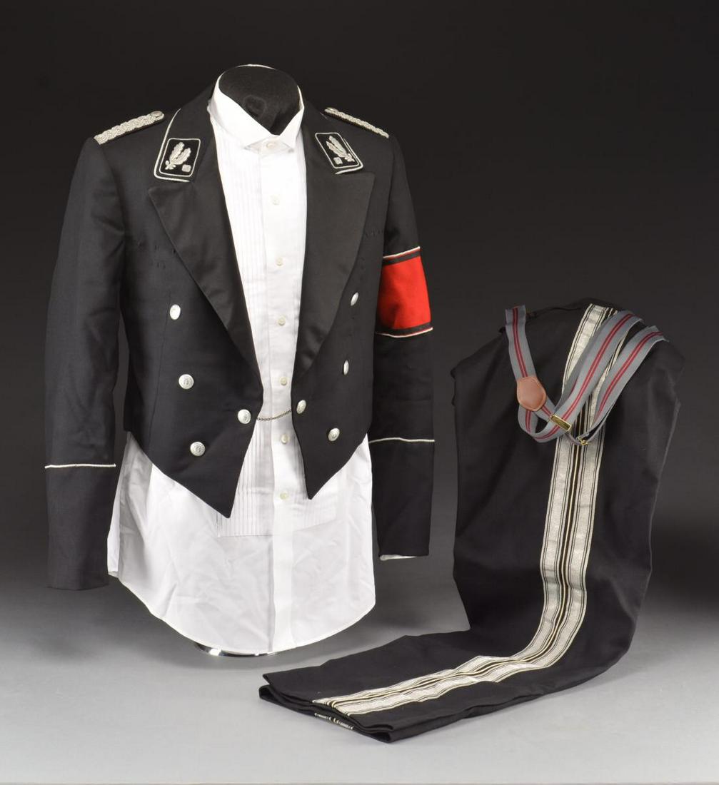 Wwii German Ss Formal Evening Dress Uniform Coat &