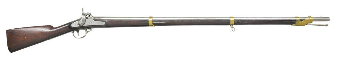 CONFEDERATE SOUTH CAROLINA PALMETTO ARMORY: CONFEDERATE SOUTH CAROLINA PALMETTO ARMORY MODEL 1842 MUSKET. NSN. Cal. 69. 42" bbl. Classic brass mounted model 1842 William Glaze, Columbia, SC state contract manufactured musket, many saw hard use