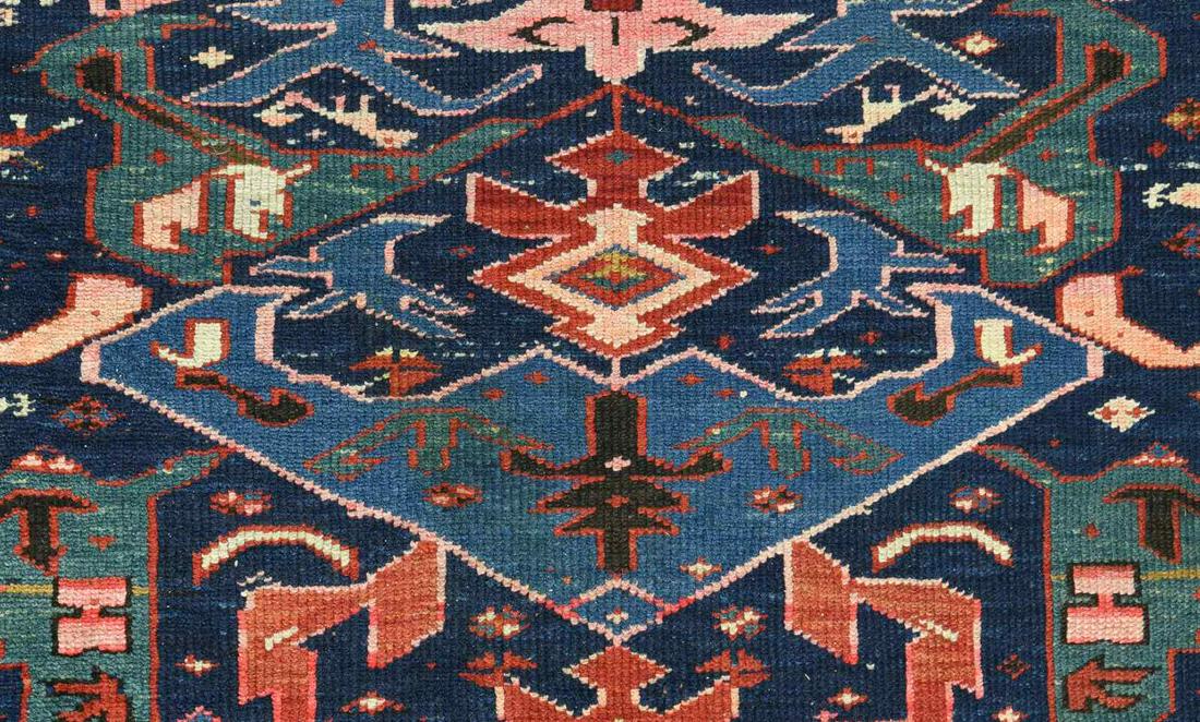SUPERB ANTIQUE SEICHOUR ORIENTAL RUG. (1 of 5)