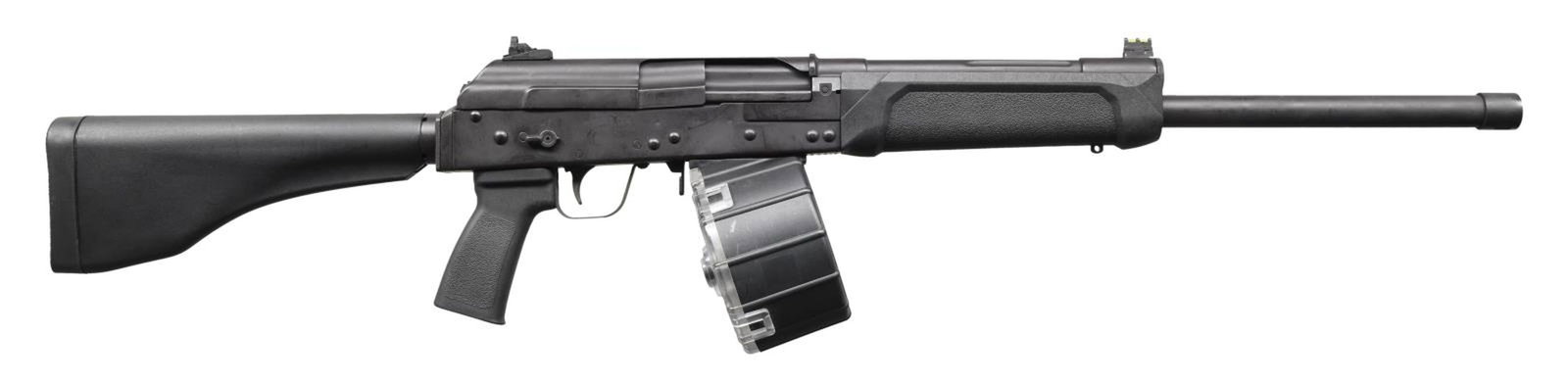 LINYI JUNXING CHEETAH AK PATTERN SEMI-AUTOMATIC: SHOTGUN. Cal. 12 GA, 3". S# 0015230126001210. Cheetah AK pattern semi-automatic shotgun mfg. by Linyi Junxing of China and imported by DDI of Knoxville, TN. The left side of the receiver is marked wit