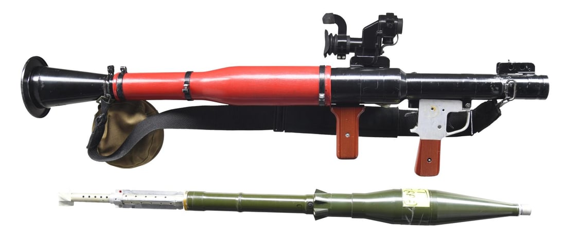 DEMILLED RUSSIAN RPG7 ROCKET LAUNCHER WITH INERT: ROCKET. Contrary to popular belief shoulder fire rocket launchers are not a new technology. Looking back to the 18th Century will reveal early flintlock designs modified to launch a makeshift grenade.