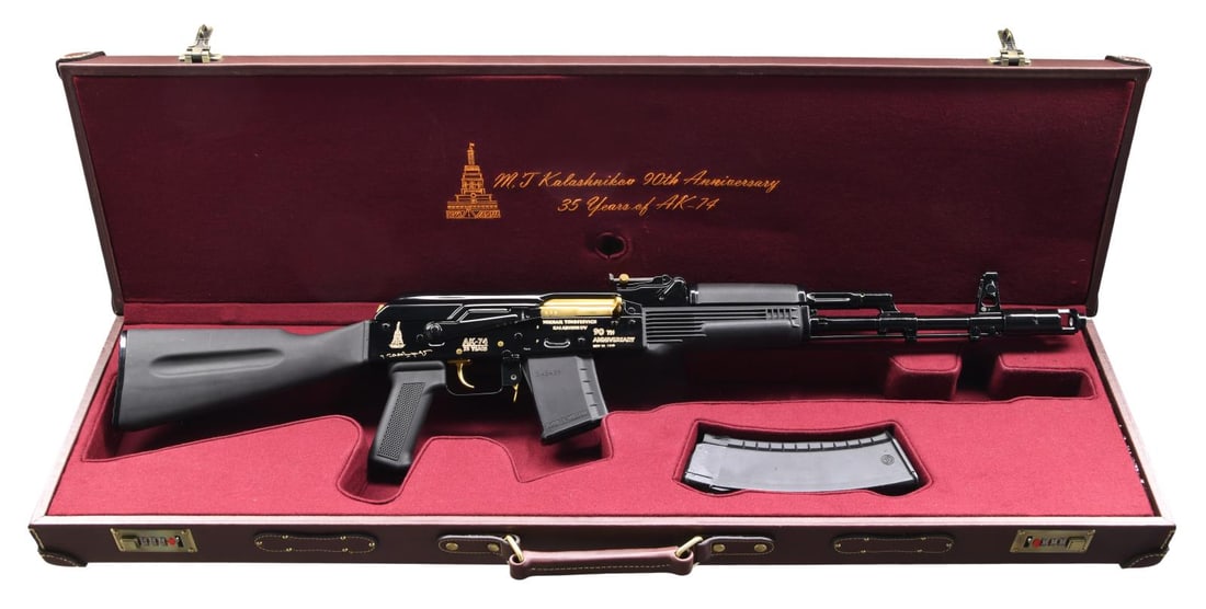 Highly Collectable Kalashnikov Arsenal Jubilee Auction