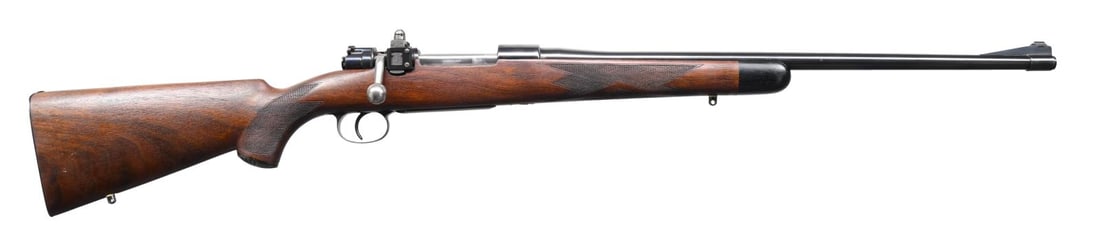 SPORTERIZED MAUSER STANDARD MODELL BOLT ACTION: RIFLE. Cal. 30-06. S# 83684. Bbl. 22 3/8". Standard Modell bolt action rifle originally mfg. by Mauser in 1934, this example was subsequently sporterized and converted to fire the .30-06 Springfield c
