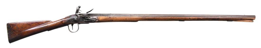 FINE AMERICAN FUR COMPANY IMPORTED INDIAN TRADE: GUN. Cal. .62 caliber. NSN. 51.75" overall. 36.5" octagonal to round barrel. Pictured and described on pages 74-75 of "THE FUR TRADE". Author Milton Von Damm: The Board of Ordnance ordered four types 