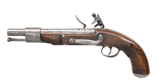 KETLAND FLINTLOCK MILITARY STYLE TRADE PISTOL.