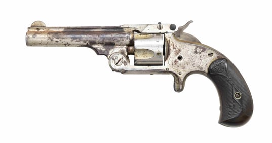 2 SMITH & WESSON MODEL 1 1/2 SA REVOLVERS.