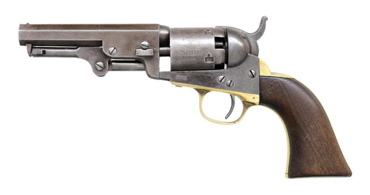 COLT MODEL 1849 POCKET MODEL REVOLVER.