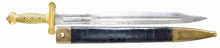 VERY FINE AMES HEAVY ARTILLERY SWORD.