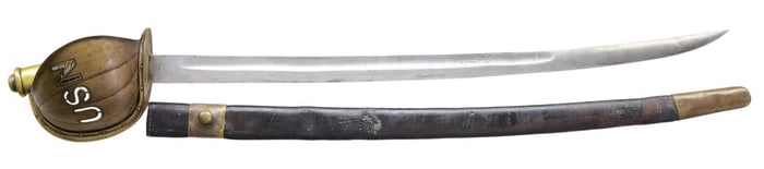 REPRODUCTION CIVIL WAR US NAVAL OFFICER"S CUTLASS.