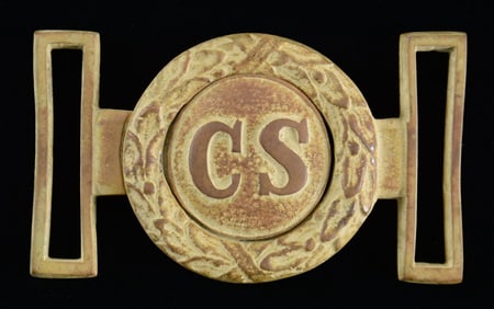 BEAUTIFUL EXCAVATED RICHMOND STYLE "CS" SWORD BELT