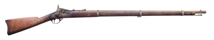 SPRINGFIELD 1866 2ND ALLIN TRAPDOOR RIFLE.