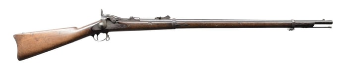 SPRINGFIELD MODEL 1873 TRAPDOOR MILITARY RIFLE.