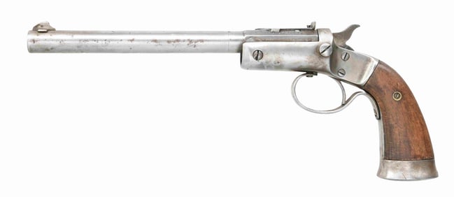 LOT OF THREE STEVENS NO.35 OFFHAND PISTOLS.