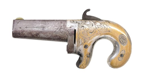 MOORE ALL METAL DERRINGER.