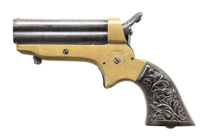 C. SHARPS & CO. FIRST MODEL 22 RF PEPPERBOX
