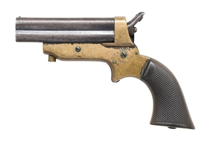 C. SHARPS MODEL 2A 4 BARREL DERINGER.