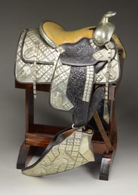 FINE TED FLOWERS "CHIEF DELUXE" PARADE SADDLE,