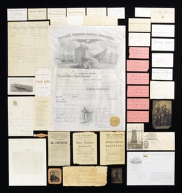 LARGE GROUP OF EPHEMERA.