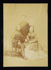 MATHEW BRADY CIVIL WAR ALBUMEN PHOTO OF GEORGE,