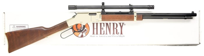 HENRY MODEL H004 "GOLDEN BOY" LEVER ACTION RIFLE