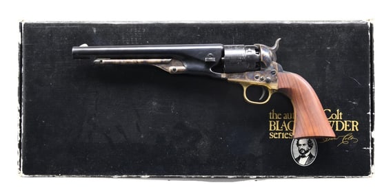 COLT 1860 BLACK POWDER SERIES REVOLVER.
