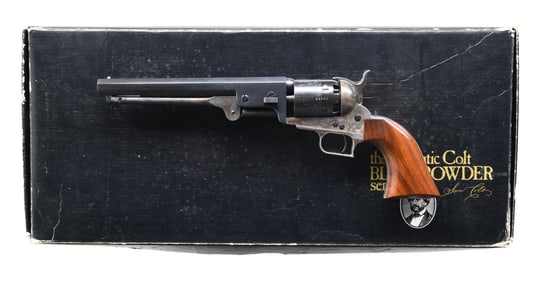 COLT 1851 NAVY BLACK POWDER SERIES REVOLVER.