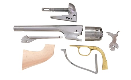 CVA 1860 ARMY KIT GUN REVOLVER.
