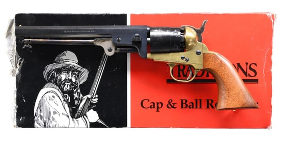 LOT OF TWO REPLICA BLACKPOWDER REVOLVERS.