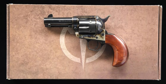 TAYLOR 1873 CATTLEMAN SA REVOLVER.