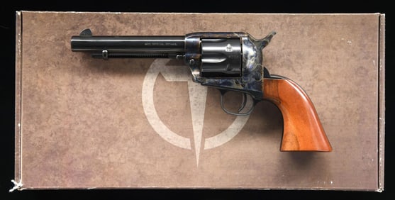 TAYLOR 1873 CATTLEMAN SA REVOLVER.
