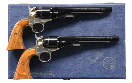 CONSECUTIVE PAIR OF COLT CIVIL WAR CENTENNIAL