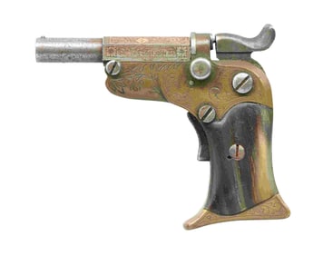 "OST JOHN" SINGLE SHOT POCKET PISTOL.