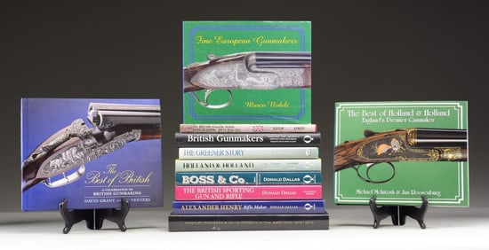 11 BRITISH ARMS REFERENCE BOOKS.