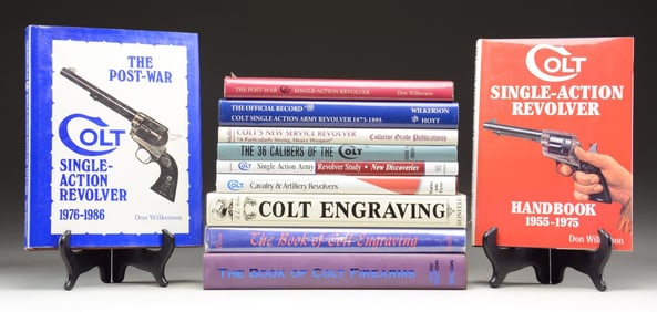 11 COLT SAA FIREARMS REFERENCE BOOKS.